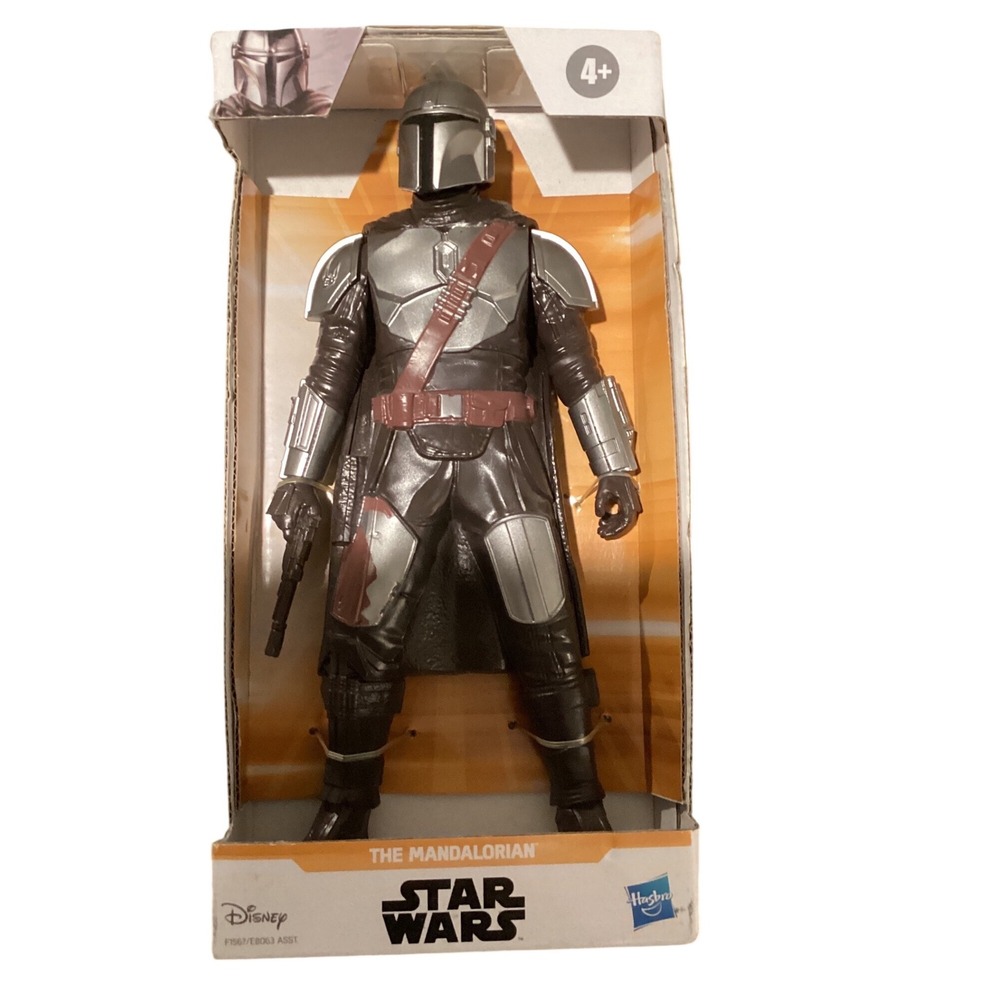Star Wars The Mandalorian 9.5 Inch Action Figure Hasbro F1567 E8063 Silver Brown